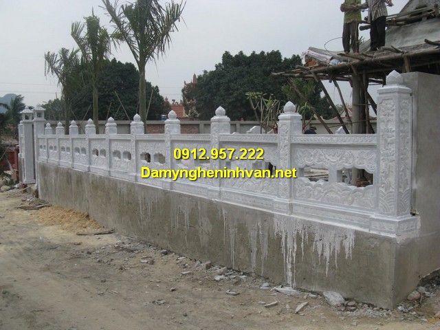 Lan can đá làm tại Damyngheninhvan.net