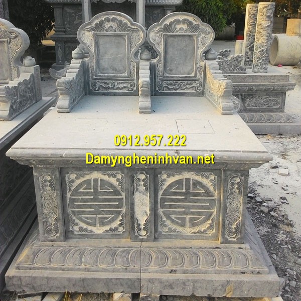 Mộ đôi đá liền kề Mẫu mộ đá liền kề - Các mẫu mộ đá liền kề đẹp nhất Việt Nam