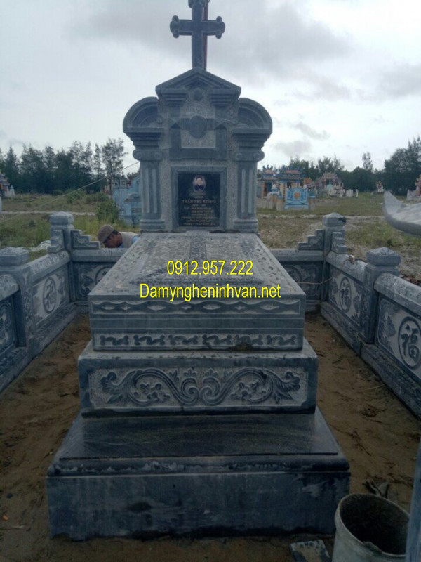 Mộ đá công giáo là gì? Mẫu mộ đá công giáo - Các kiểu mộ công giáo, lăng mộ đá công giáo đẹp