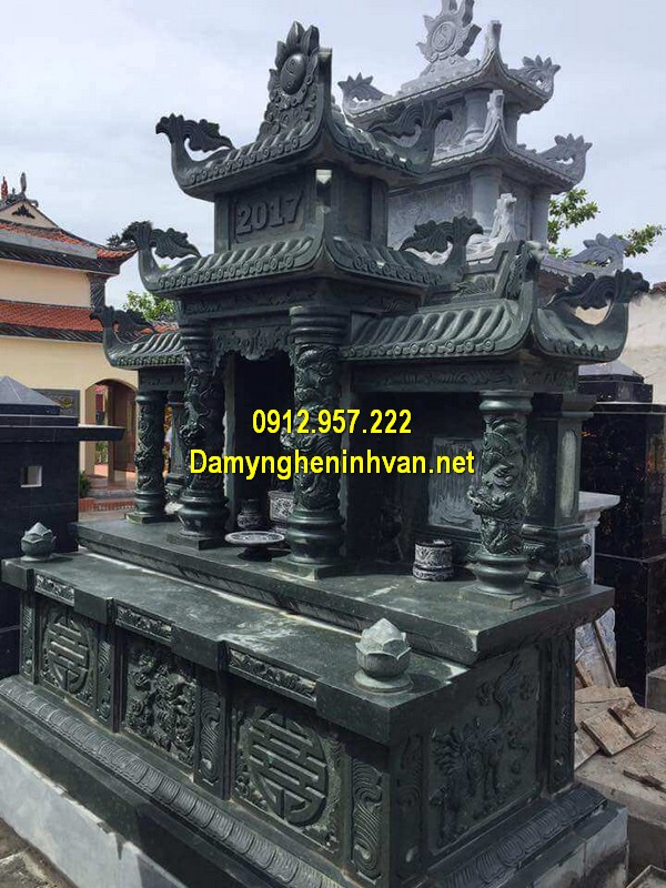 Long đình đá xanh rêu Khu lăng mộ đá xanh rêu - Xây khu lăng mộ đá xanh rêu cần những gì?