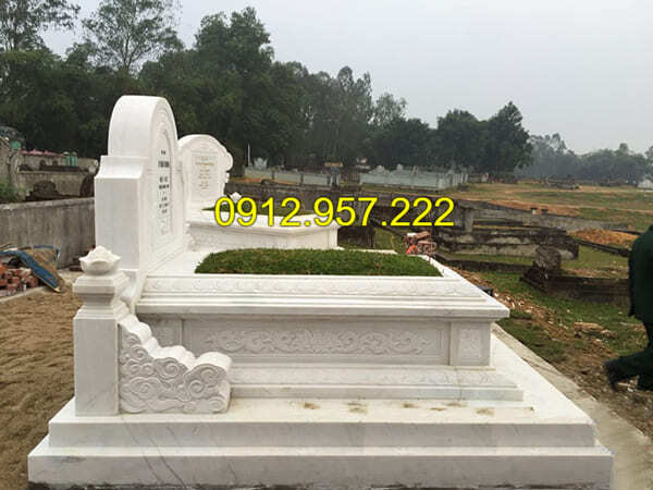 Mua mộ đá trắng tại Ninh Vân