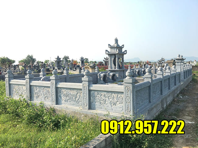 Mẫu lăng mộ đá đẹp nhất Ninh Vân - Ninh Bình