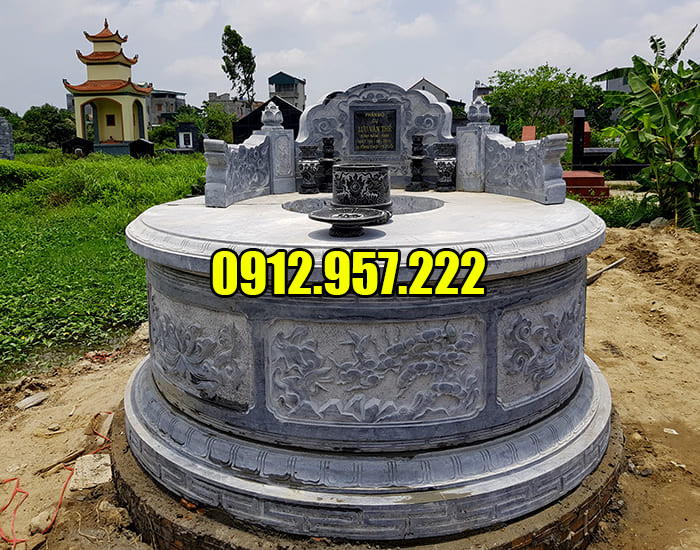 Mộ đá tròn tại Ninh Vân