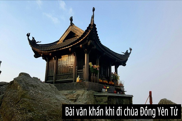 Bài văn khấn khi đi chùa Đồng Yên Tử cầu may xin lộc đầu năm