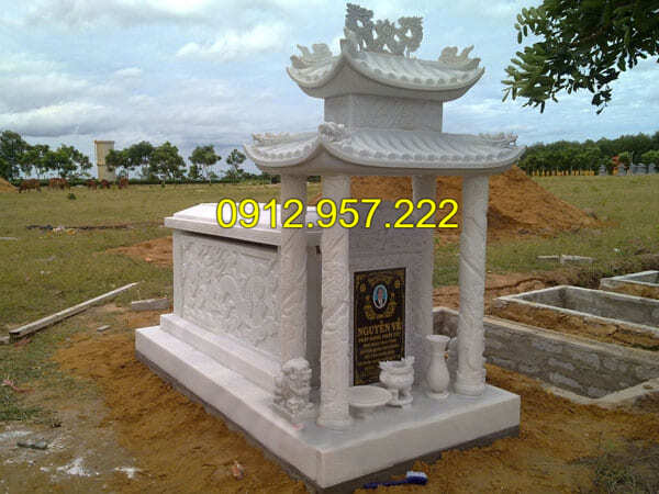 Địa chỉ lắp đặt khu lăng mộ đá trắng uy tín tại Ninh Vân