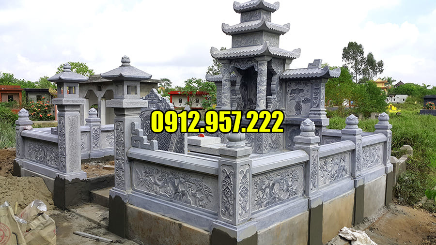 Địa chỉ lắp đặt khu lăng mộ đá uy tín tại Ninh Vân Ninh Bình