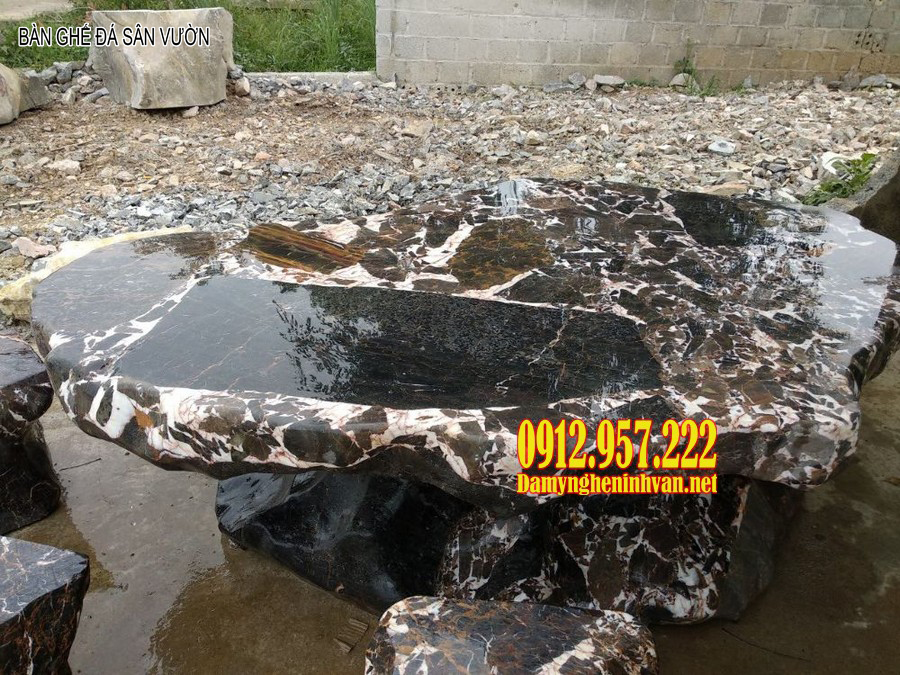 Bàn ghế đá ngoài trời đẹp nhất Việt Nam Bàn ghế đá sân vườn đẹp - Giá bộ bàn ghế đá sân vườn bao nhiêu tiền?
