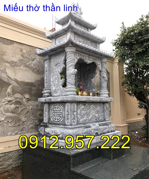 lắp đặt miếu thờ thần linh tại nhà riêng khu biệt thư nhà riêng tại Đà Lạt- Lâm Đồng -02
