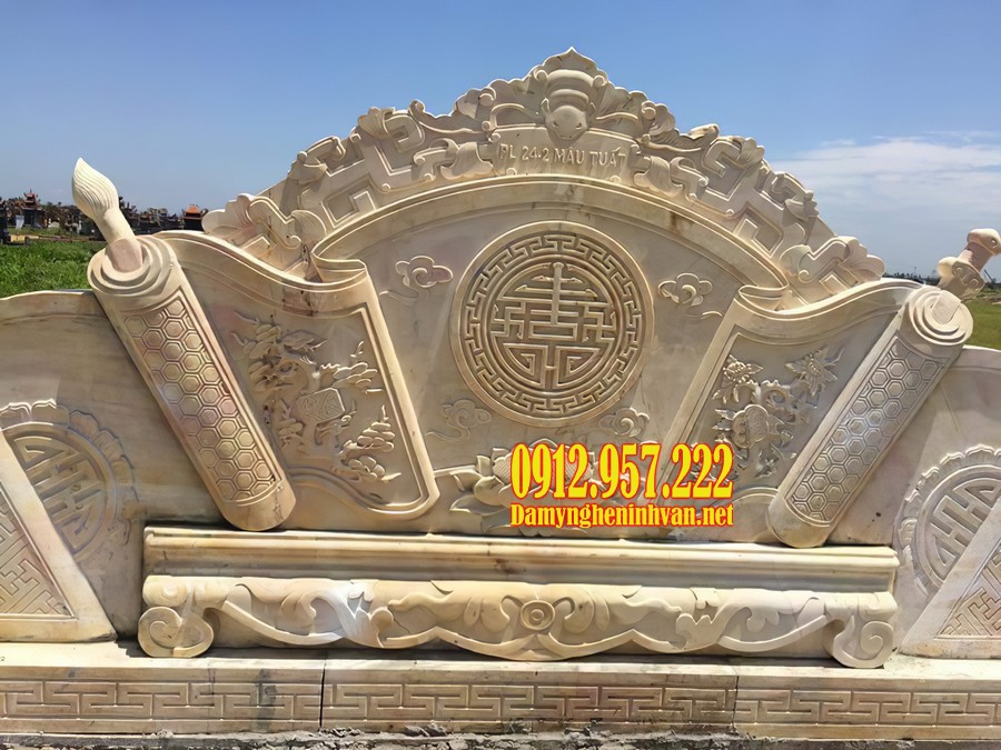 Mẫu bình phong đá vàng giá rẻ đẹp nhất Việt Nam Bình phong Cần Thơ đẹp - Báo giá bình phong Cần Thơ bằng đá đẹp 2020