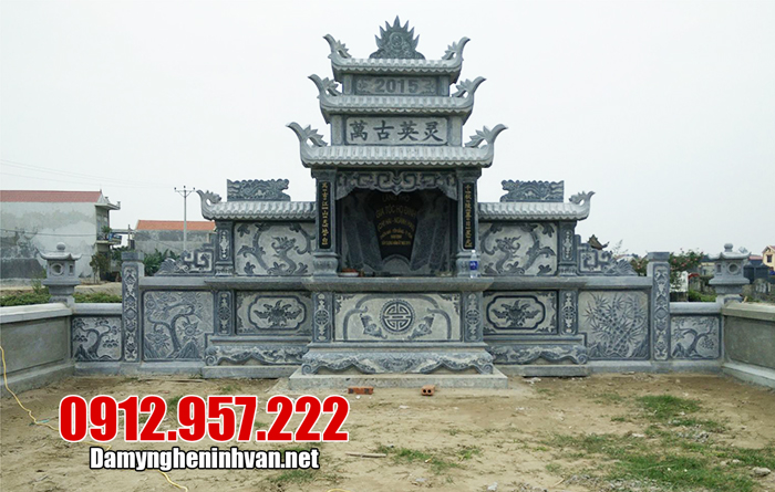 Mẫu lăng mộ đá đẹp tại ninh bình Mua lăng mộ đá ở ninh bình tại cơ sở uy tín Đá mỹ nghệ Ninh Vân