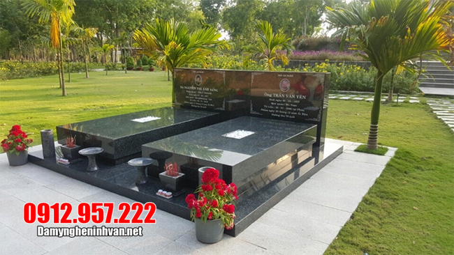 mộ đá hoa cương đẹp Các kiểu mộ đá hoa cương đẹp nhất 2020 của Đá mỹ nghệ Thái Vinh