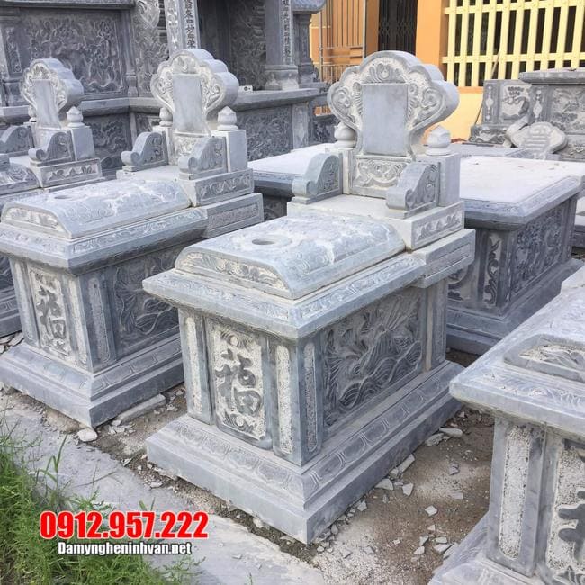 mẫu mộ bành bằng đá xanh thanh hóa Mẫu mộ đá xanh thanh hóa đẹp nhất 2020 - Mẫu mộ đá xanh đẹp