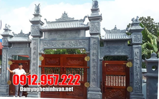 Top 10+ mẫu cổng nhà thờ họ đẹp nhất hiện nay tại Ninh Vân
