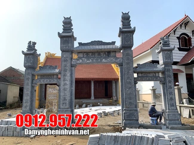 Top 10+ mẫu cổng nhà thờ họ đẹp nhất hiện nay tại Ninh Vân