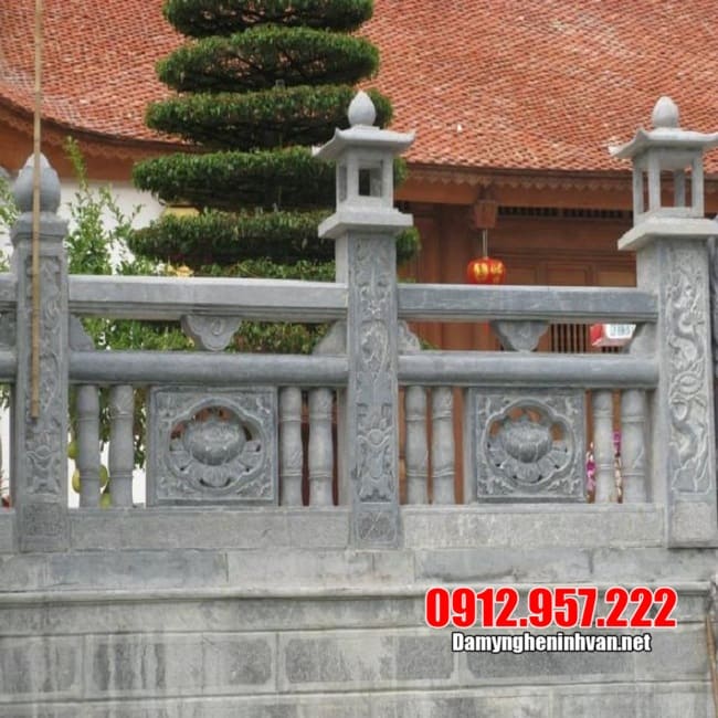 Top những mẫu lan can bằng đá đẹp nhất tại Ninh Vân