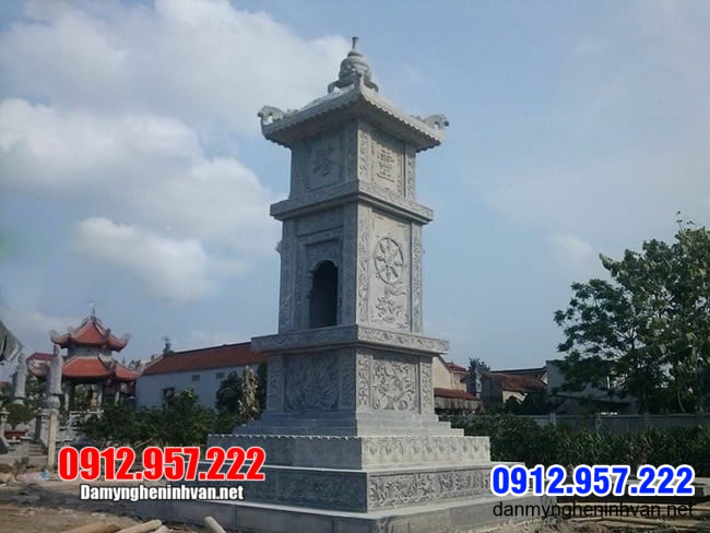 mộ tháp phật giáo tại Bình Thuận đẹp