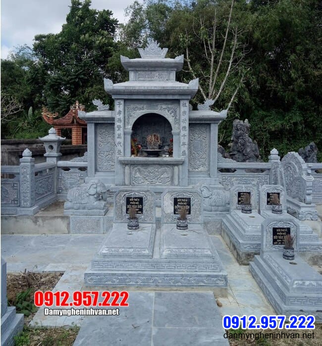 mẫu khu lăng mộ đá tại Bình Phước đẹp nhất