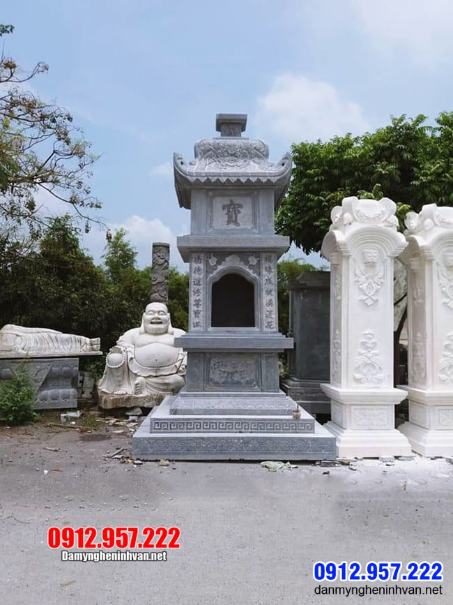 mộ tháp bằng đá tại Tiền Giang đẹp nhất