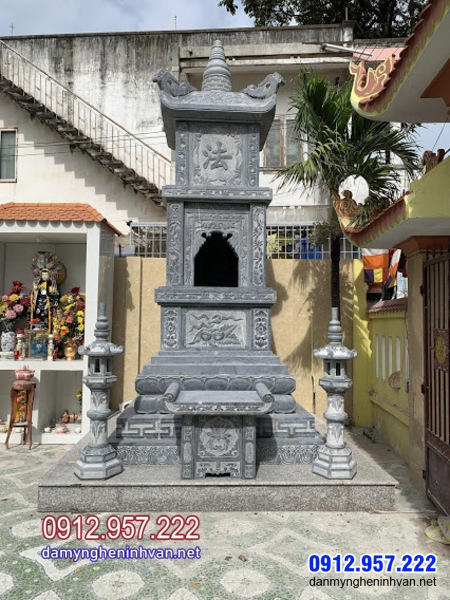 mộ tháp bằng đá thờ cốt tại Vũng Tàu đẹp nhất
