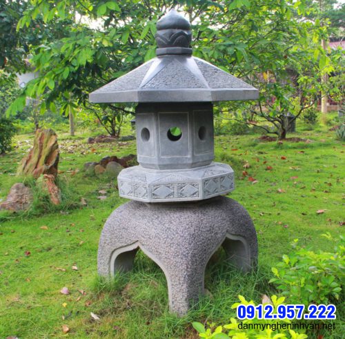 Mẫu đèn đá trang trí sân vườn thịnh hành