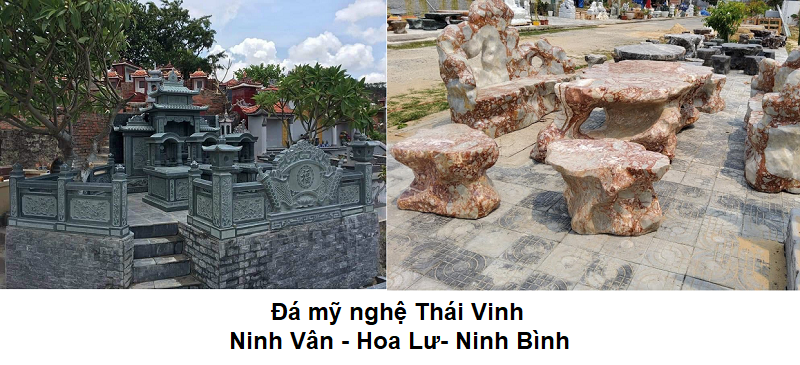 Cơ sở đá mỹ nghệ uy tín - Thái Vinh, Ninh Vân, Ninh Bình