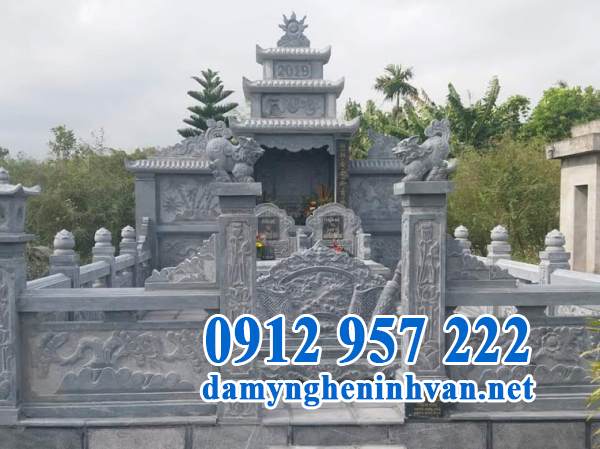 Địa chỉ thiết kế lăng mộ đá theo yêu cầu
