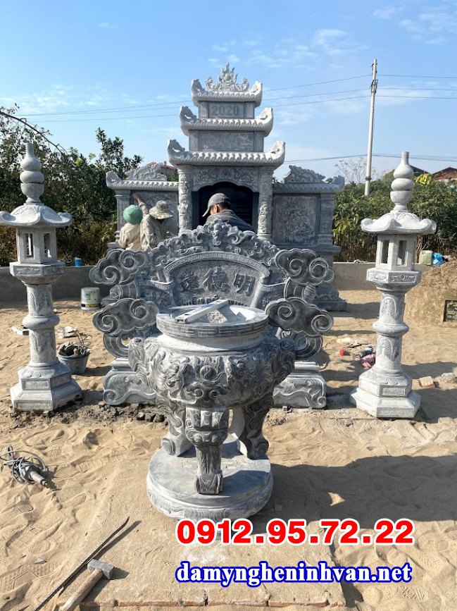 Lăng mộ đá đẹp Bác Ninh 002