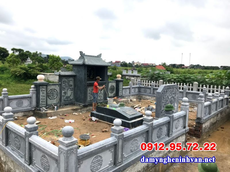 Lăng mộ đá hoa cương tỉnh Thái Nguyên 001