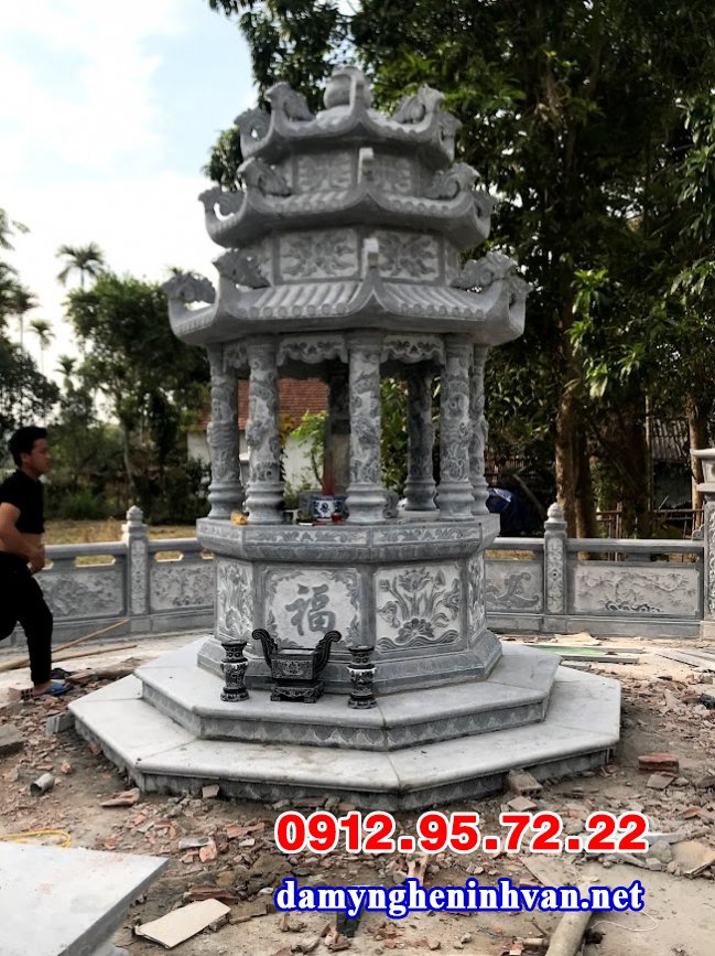 Thiết kế lăng mộ đá đẹp tại tỉnh Quảng Ngãi 001