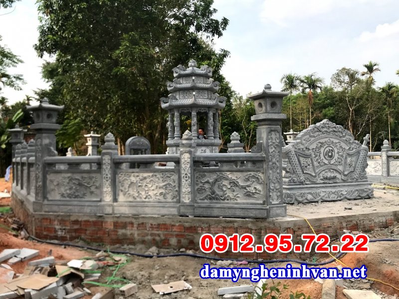 Thiết kế lăng mộ đá đẹp tại tỉnh Quảng Ngãi 002